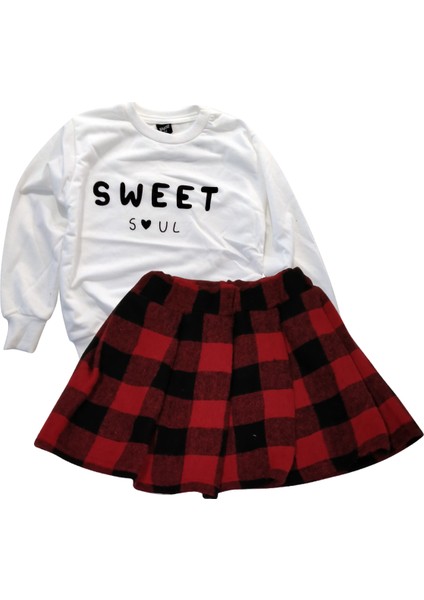 3-10 Yaş Kız Çocuk Etekli Sweet Takım - Sweet Soul