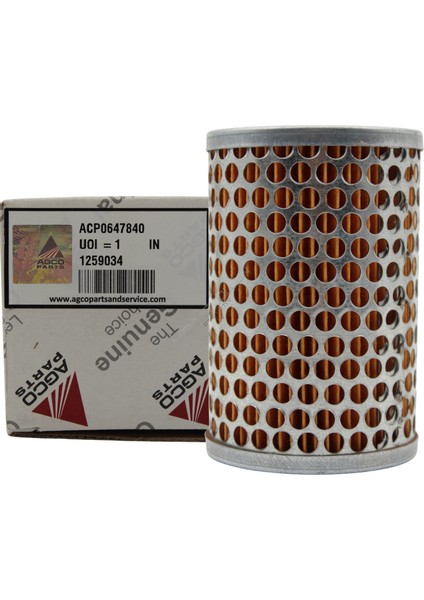 Massey Ferguson ACP0250270 Hidrolik Yağ Filtresi Kartuşu – Orijinal Mf 2600 Serisi