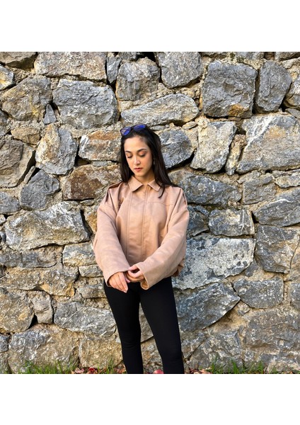 Süet Bomber Ceket modelleri