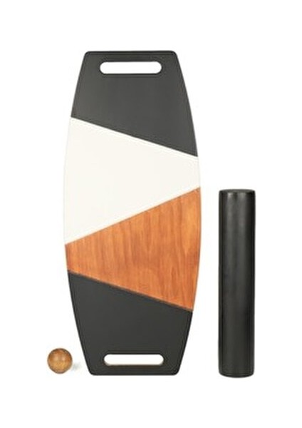 Denge Tahtası Çift Fonksiyonlu Sörf ve Kaykay Eğitimi İçin 73 x 28 cm Yüksek Direnç