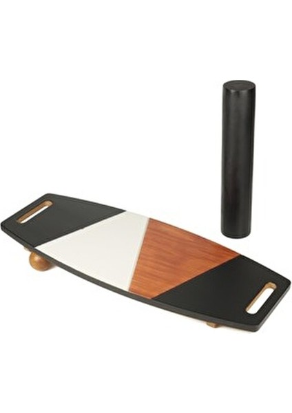 Denge Tahtası Çift Fonksiyonlu Sörf ve Kaykay Eğitimi İçin 73 x 28 cm Yüksek Direnç