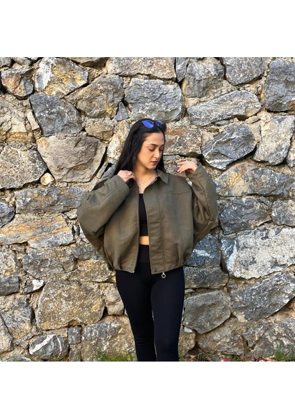 Süet Bomber Ceket modelleri