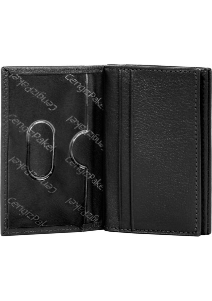 Hakiki Deri Kartlık 2305-Siyah fırsatları