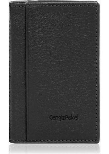 Hakiki Deri Kartlık 2305-Siyah