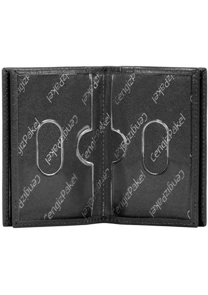 Hakiki Deri Kartlık 2305-Siyah