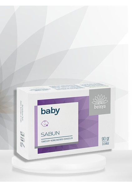 Baby Sabun Nemlendirici Etkiyle Bebekler İçin 90 g Gliserin İçerikli