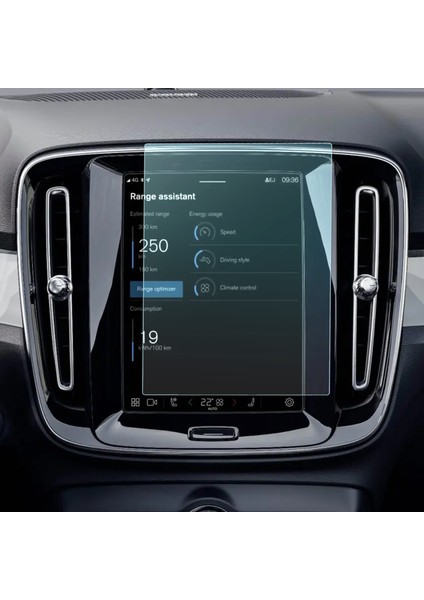 Volvo Xc 40 8,7 Inç Navigasyon Uyumlu 9h Nano Ekran Koruyucu