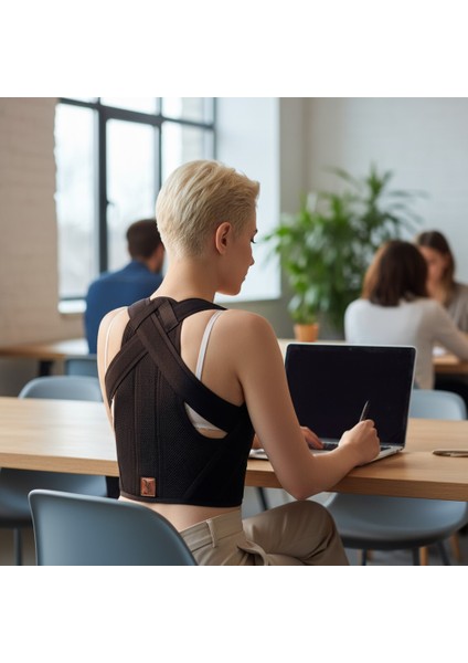 Balenli Dik Durus Korsesi Sırt ve Bel Destekli Unisex Korse fiyatları