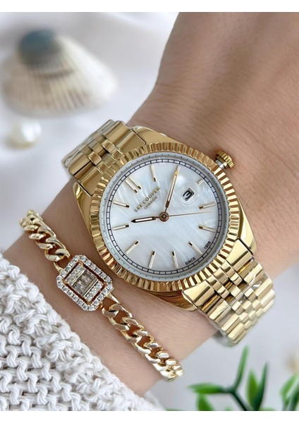 Çelik Kordonlu 3 Atm Suya Dayanıklı Kadın Kol Saati VS.BLKT.0638