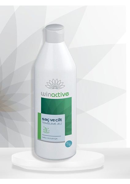 Saç ve Cilt Temizleme Jeli Yağlı Ciltler Için 250 ml