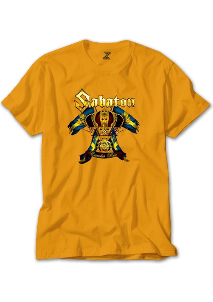 Sabaton Carolus Rex Sarı Tişört Liyada