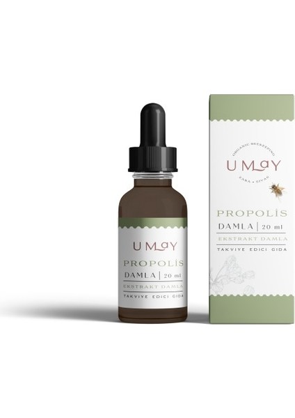Propolis Damla 20ml (Alkol Bazlı)