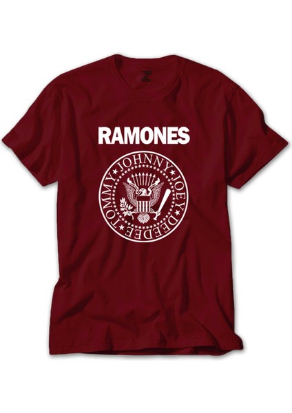 Ramones Bw Kırmızı Tişört Liyada