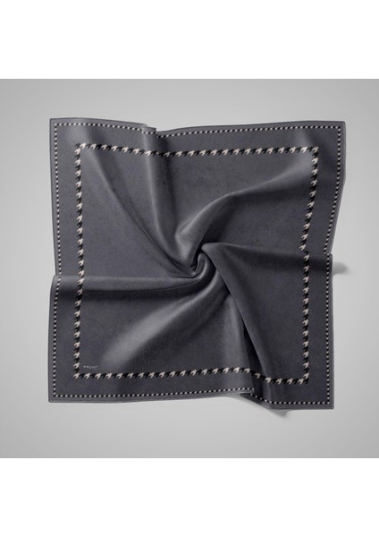 Naturel Eşarp | Kaz Ayağı Çerçeve