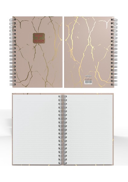 Mermer Bej 17x24 Çizgili Defter fiyatları