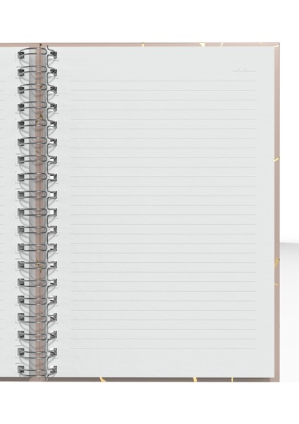 Mermer Bej 17x24 Çizgili Defter fırsatları
