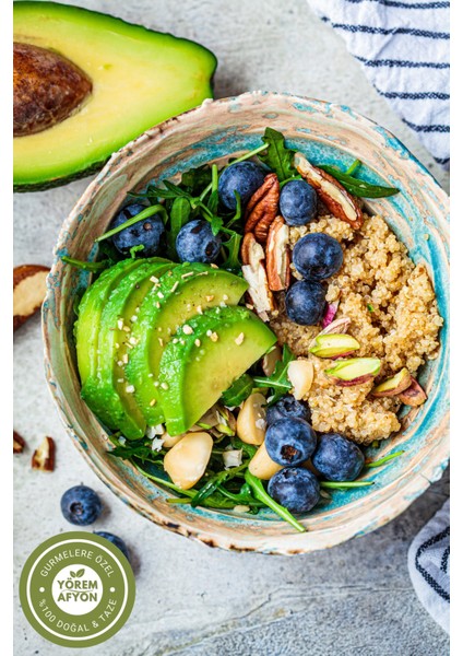 Yörem Afyon Diyetisyen Önerili Glütensiz Yüksek Proteinli Beyaz Kinoa (Chenopodium Quinoa) | 250GR. modelleri