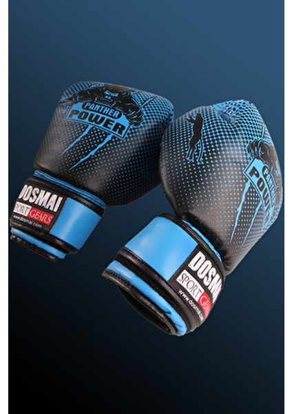 Panther Power Kick Boks Eldiveni Nefes Alabilir PU Malzeme ile Erkekler İçin Tasarlandı