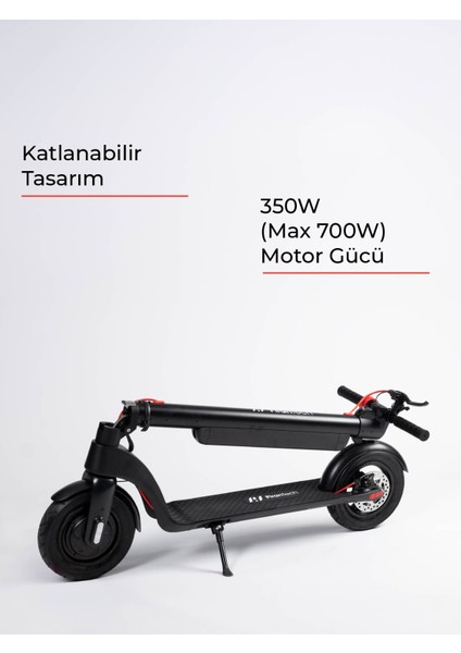 X8 Elektrikli Scooter - Max 700 W Çıkartılabilir Batarya Özellikli Scooter modelleri