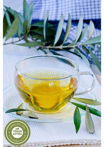 Yörem Afyon Bursa Gemlik Yöresinden Doğal Dal Kurusu Zeytin Yaprağı, Ölümsüz Ağaç Yaprağı (Olea Europaea) | 85GR fiyatları