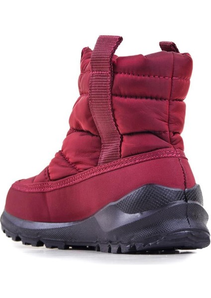 F7448TBO Tekstil Bordo Çocuk Watertıght Kar Botu