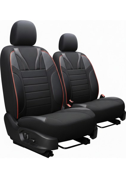 Tofaş Murat 124 İle Uyumlu Tam Set Oto Koltuk Kılıfı Milenyum Serisi modelleri