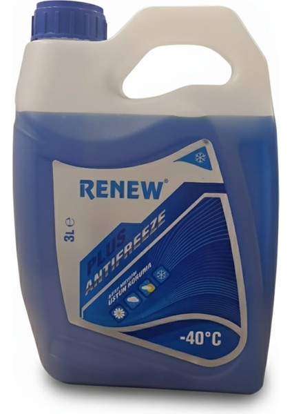 Plus Yeşil Antifiriz -40C 3 Litre fiyatları