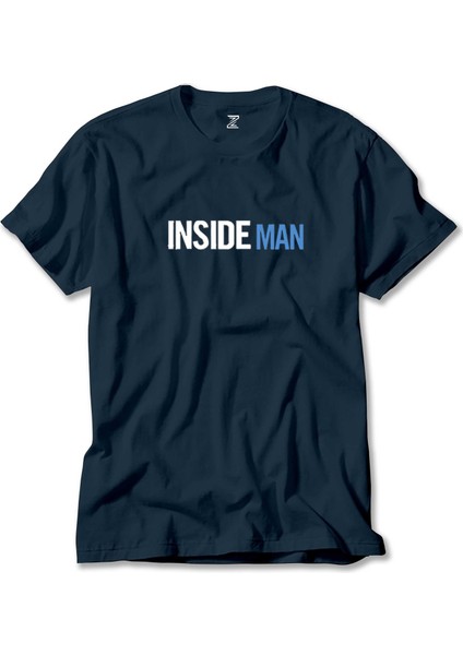 Insade Man Blue Lacivert Tişört Liyada