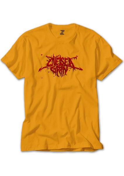 Chelsea Grin Logo Blood Sarı Tişört Liyada