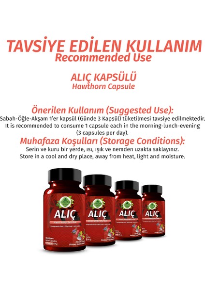 Şifa Alıç Kapsül (HAWTHORN CAPSULE) modelleri