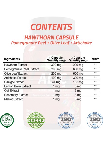Şifa Alıç Kapsül (HAWTHORN CAPSULE)