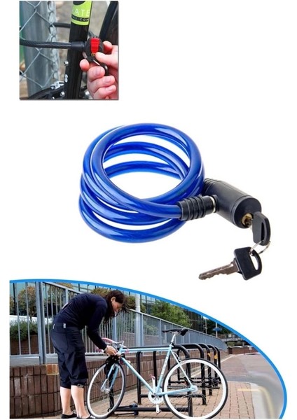 Bisiklet Kilidi Anahtarlı 11.5mm x 85CM fiyatları