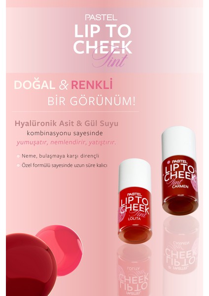 Lip To Cheek Tint 02 - Lolita modelleri