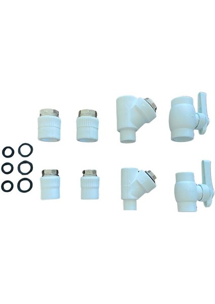 Kombi Bağlantı Seti 8'li Düz - Kalde modelleri
