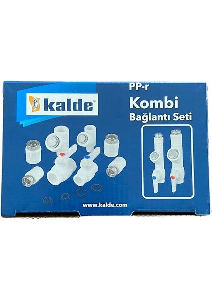 Kombi Bağlantı Seti 8'li Düz - Kalde fırsatları
