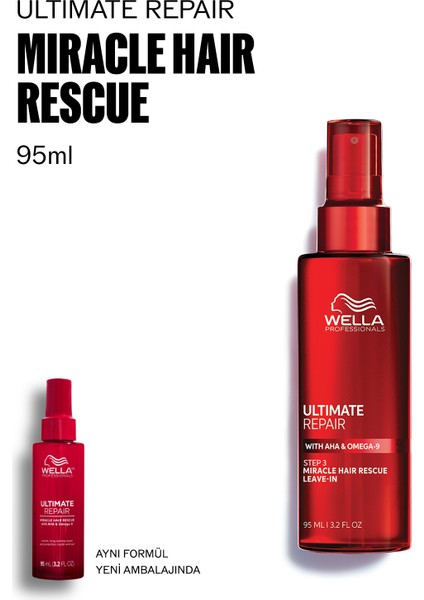 Ultimate Repair Yıpranmış Saçlar İçin Durulanmayan Onarıcı Saç Serumu 95 ML