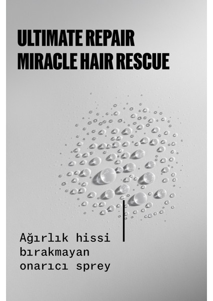 Ultimate Repair Yıpranmış Saçlar İçin Durulanmayan Onarıcı Saç Serumu 95 ML