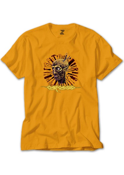 Carcass Surgical Steel Sarı Tişört Liyada