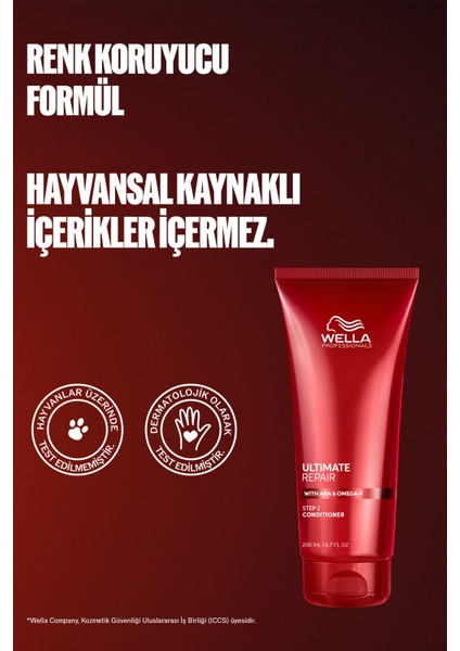 Ultimate Repair Yıpranmış Saçlar Için Derinlemesine Besleyici Saç Kremi 200 ml