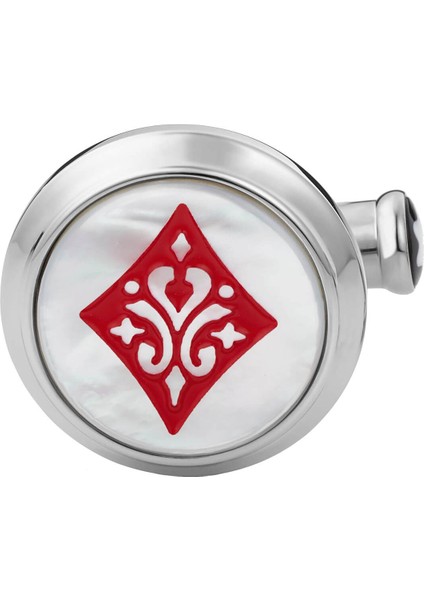 Meisterstück Tribute To The Book Around The World In 80 Days Ace Of Club & Ace Of Diamond Kol Düğmesi 128387 modelleri