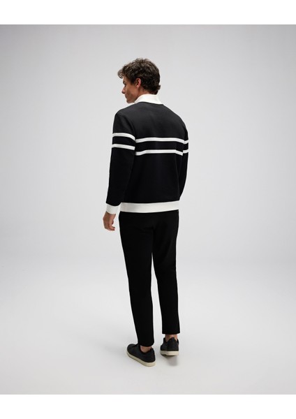 Erkek Yarım Fermuarlı Sweat EM619-BK fiyatları