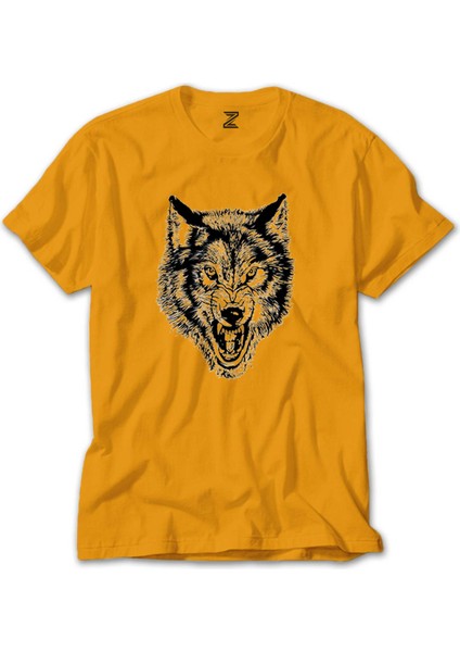 White Wolf Sarı Tişört Liyada