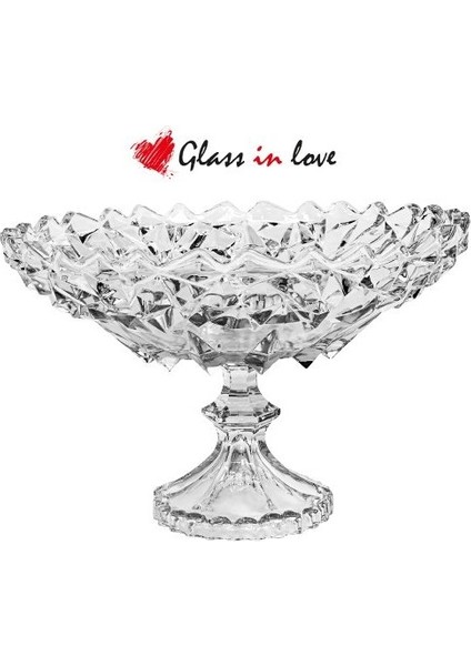 Ayaklı Cam Meyvelik 30 cm fiyatları
