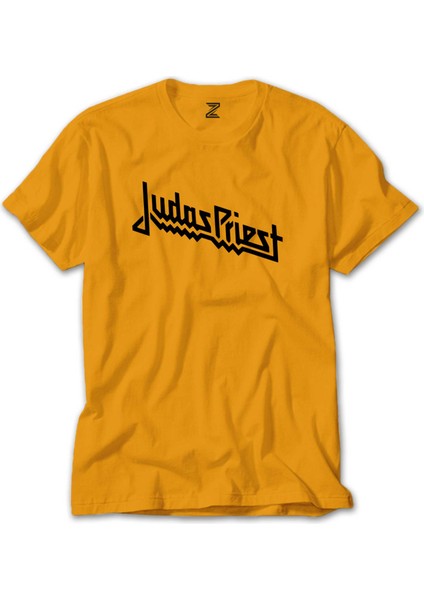 Judas Priest Logo Sarı Tişört Liyada