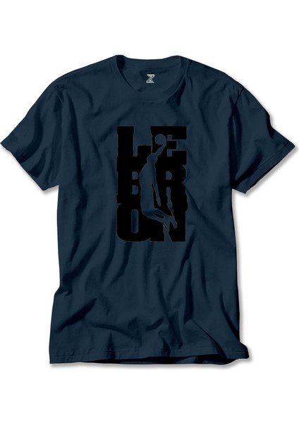 Lebron J. Smaç Lacivert Tişört Liyada
