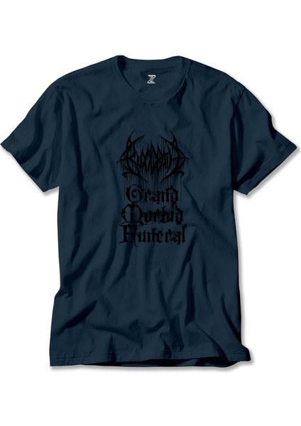 Bloodbath Grand Lacivert Tişört Liyada