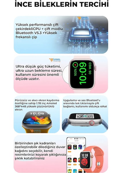 Watch 9 Mini Akıllı Saat indirimleri