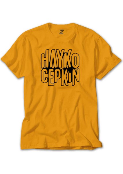 Hayko Cepkin Grafiti Sarı Tişört Liyada