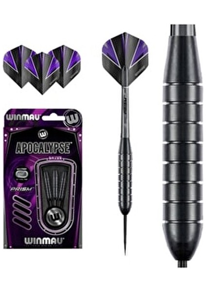 Apocalypse Dart Oku Çelik Uçlu Profesyonel Dart Seti Siyah Kaplama Tasarım modelleri