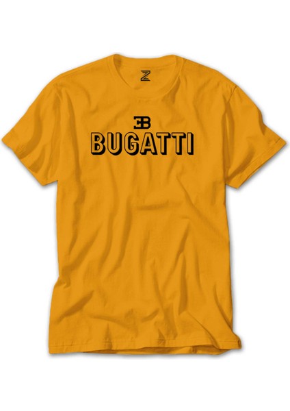 Bugatti Text Sarı Tişört Liyada